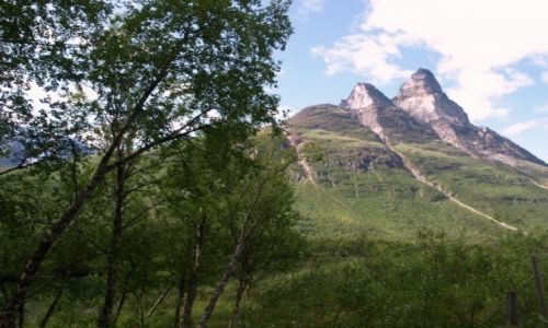 Zdjecie NORWEGIA / pnocna Norwegia / okolice Tromso / w grach 