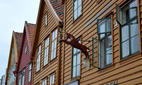 Zdjcie NORWEGIA / zach Norwegia / Bergen / Bryggen