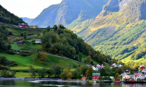 Zdjecie NORWEGIA / zach Norwegia / okolice Bergen / Sognefjorden