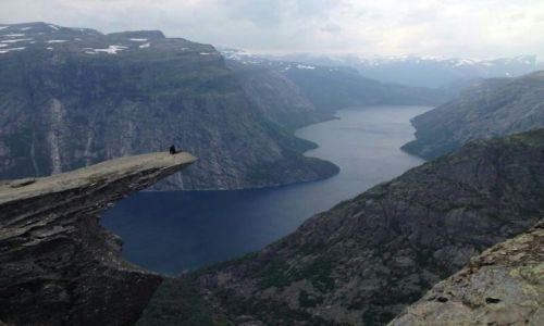 Zdjcie NORWEGIA / Odda / Hardangervidda / Trolltunga