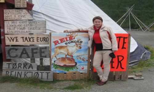 Zdj�cie NORWEGIA / norwegia polnocna / norwegia / reni burger smako�yk dalekiej polnocy