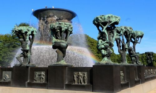 Zdjęcie NORWEGIA / Oslo / Park Vigelanda / Vigeland