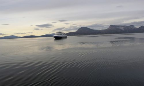 Zdjecie NORWEGIA / Troms / Bognes / Przeprawa