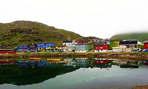 Zdjęcie NORWEGIA / norweski okręg Finnmark / Honningsvag / na dalekiej północy