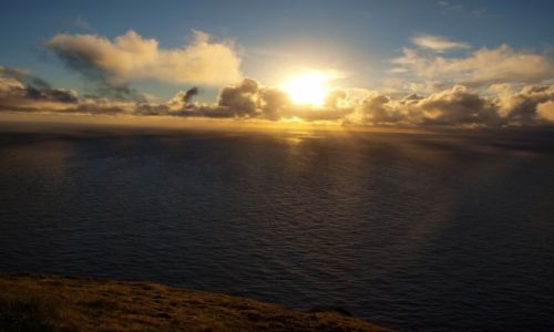 Zdjcie NORWEGIA / Laponia / Nordkapp / noc na Nordkapie
