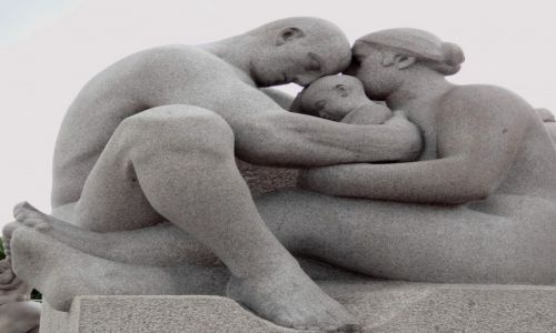 Zdjcie NORWEGIA / - / Park Vigelanda, Oslo / CZUO jest tym, czego pragniemy...