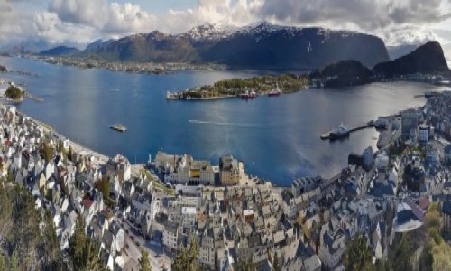 Zdjecie NORWEGIA / Møre og Romsdal / Ålesund / Ålesund