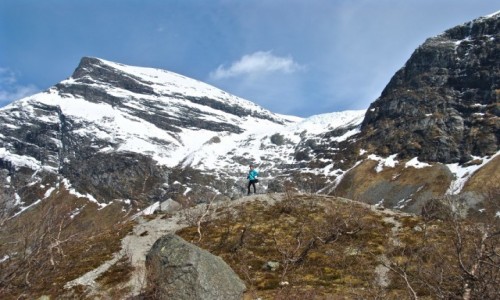 Zdjcie NORWEGIA / Sogn og Fjordane / Loen / wiosna...