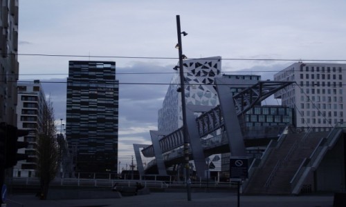 Zdjecie NORWEGIA / Oslo / Bjørvika / Barcode Architecture