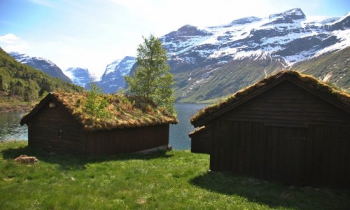 Zdjcie NORWEGIA / Sogn og Fjordane / Loen / wiosna...