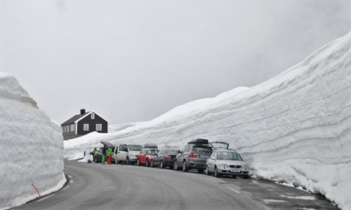 Zdjecie NORWEGIA / Sogn og Fjordane / Dalsnimba / wiosna...