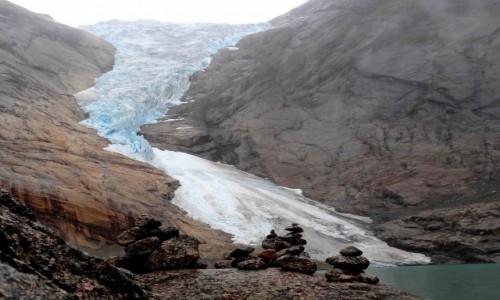 Zdjecie NORWEGIA / Styrn / Lodowiec Briksdalsbreen / Lodowiec Briksdalsbreen