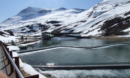Zdjecie NORWEGIA / - / Droga 63 / Trollstigen Kafe River