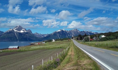 NORWEGIA / troms / Lyngenfjord / Lyngenfjord
