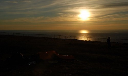 NORWEGIA / Finmark / Nordkapp / Biwak pod goym niebem na pnocnym kracu Europy