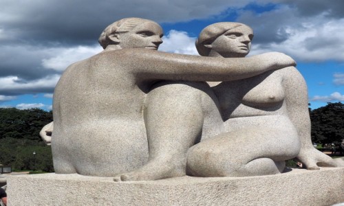 Zdjecie NORWEGIA / OSLO / Park Vigeland / REMINISCENCJE Z OSLO