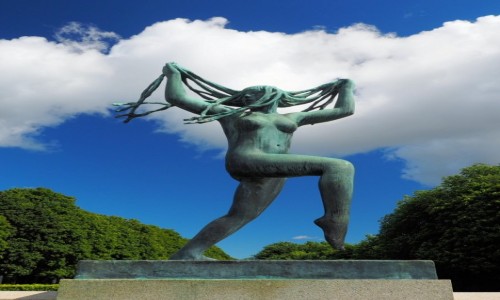 Zdjcie NORWEGIA / OSLO / Park Vigeland / REMINISCENCJE Z OSLO