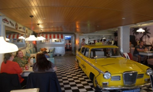 Zdj�cie NORWEGIA / Bergen / za centrum miasta / samochodowy bar 