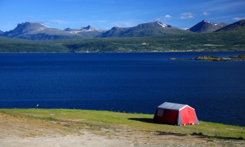 Zdjcie NORWEGIA / Nordland / Narvik / Biwak