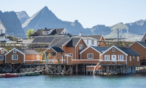 Zdjcie NORWEGIA / pn. Norwegia / Sakrisøy / Sakrisøy