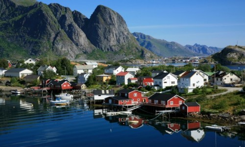 Zdjcie NORWEGIA / Lofoty / Reine / Reine