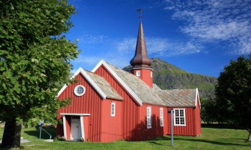 Zdjcie NORWEGIA / Lofoty / Flakstad / Synteza addytywna :-)