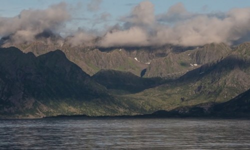 Zdjecie NORWEGIA / pn. Norwegia / Lofoty / Nad fjordami...