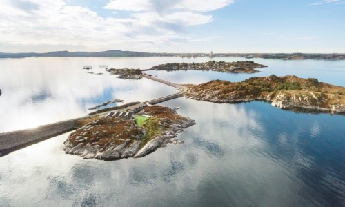 Zdjecie NORWEGIA / hordaland/bergen/askoy / lauvoy feriesenter / Lauvoy