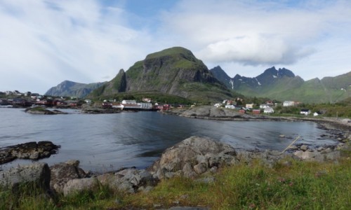 NORWEGIA / Lofoty / Å / Czasem jest sonecznie :)