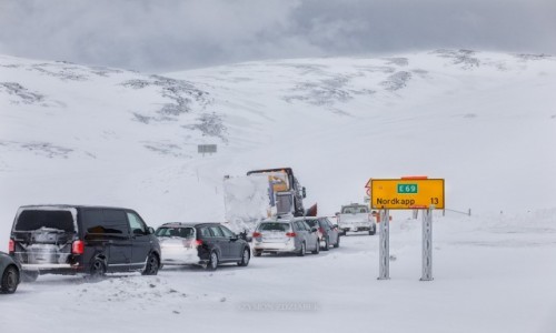 Zdjęcie NORWEGIA / Finnmark / Nordkapp / Początek końca świata