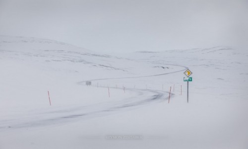 Zdjecie NORWEGIA / Finnmark / Nordkapp / Znajd drog
