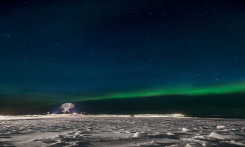 Zdjcie NORWEGIA / Finnmark / Nordkapp / Dym z komina