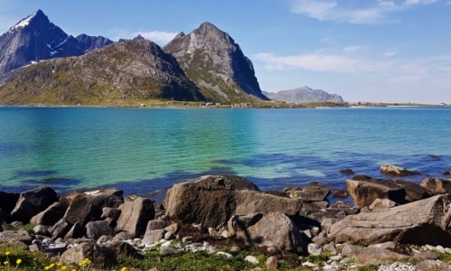 Zdjęcie NORWEGIA / Lofoty / Moskensoya / Lofoty