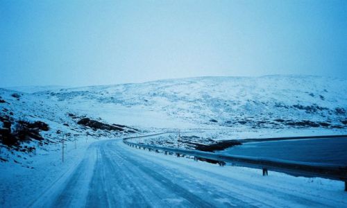 Zdjęcie NORWEGIA / Morza Barentsa / Okolica Nordkappu / Droga na Nordkapp