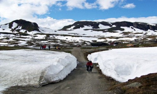 Zdjęcie NORWEGIA / Rallarvegen / Finse / Rallarvegen