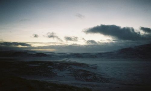 Zdjęcie NORWEGIA / Morza barentsa / VARANGER HALVOYA. / ARKTYCZNE PUSTKOWIE