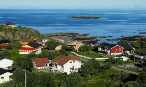Zdjęcie NORWEGIA / Lofoty /  Wyspa Moskenesoy / Å