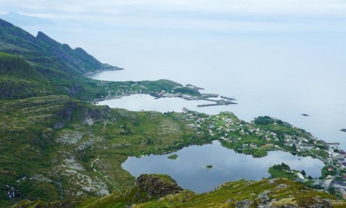 Zdjęcie NORWEGIA / Lofoty /  Wyspa Moskenesoy / Moskenos