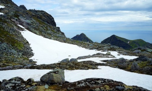Zdjecie NORWEGIA / Lofoty /  Wyspa Moskenesoy / W drodze na Munken