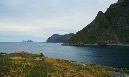 Zdjecie NORWEGIA / Lofoty / Å / O świcie