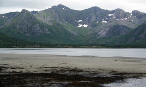 Zdjęcie NORWEGIA / Lofoty / Austvagoya / Lofockie plaże