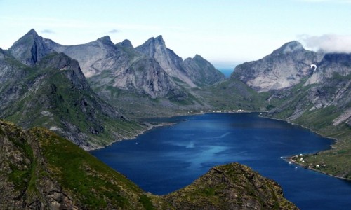 Zdjecie NORWEGIA / Lofoty / Reine / Lato w Reine