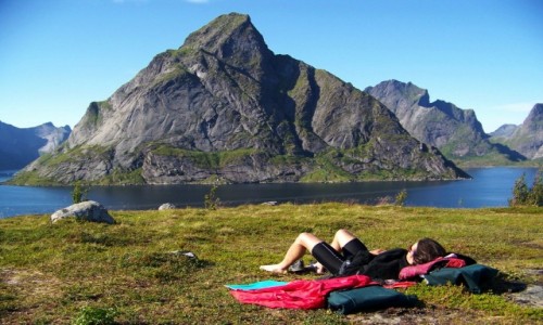Zdjecie NORWEGIA / Lofoty / Reine / Leniwa niedziela