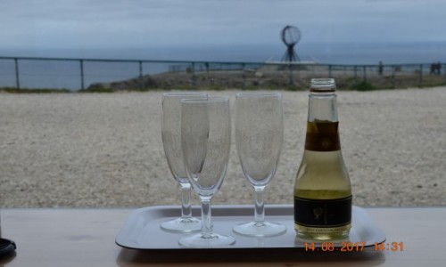 Zdjecie NORWEGIA / Nord / Nordkap / Champagne