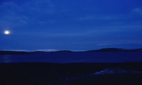 Zdjęcie NORWEGIA / FINNMARK / Laksefjord / NOC POLARNA