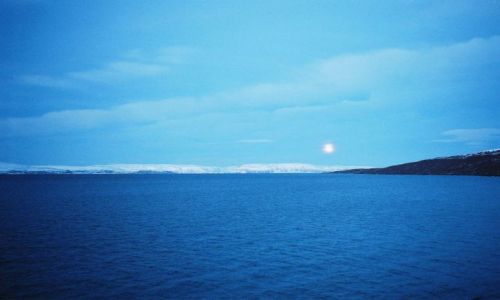 Zdjęcie NORWEGIA / FINNMARK / LAKSEFJORD / LAKSEFJORD