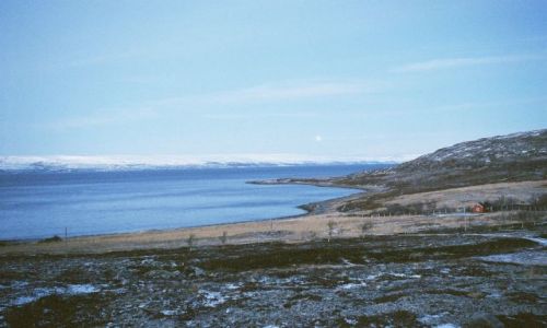 Zdjęcie NORWEGIA / FINNMARK / LAKSEFJORD / LAKSEFJORD