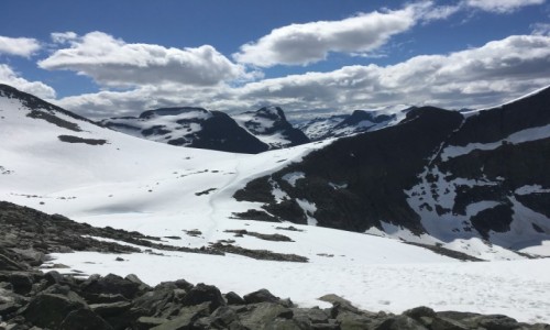 Zdjcie NORWEGIA / Romsdal / Norwegia / Trollveggen