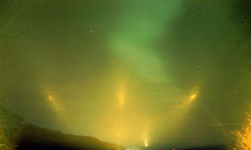 Zdjęcie NORWEGIA / NORDLAND / OKOLICA NARVIKU / ZORZA POLARNA