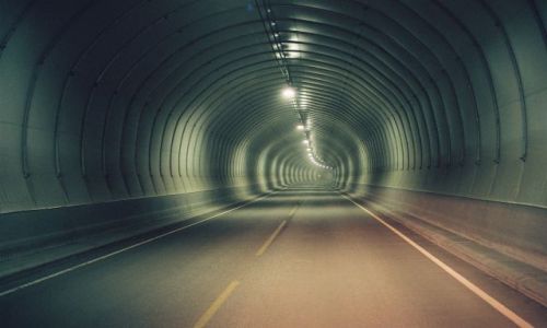 Zdjcie NORWEGIA / NORDLAND / NORDLAND / SORDAL TUNEL